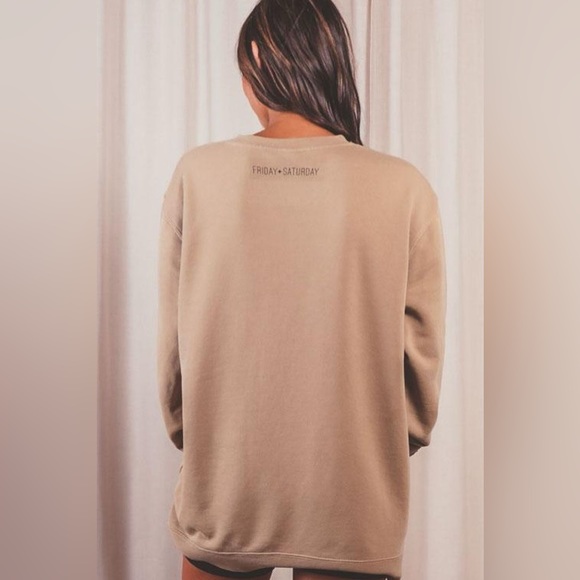 Friday + Saturday Creeping It Real Sweatshirt - Picture 2 of 2